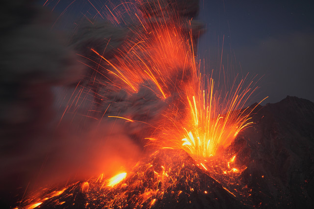 Japan, Kagoshima, Sakurajima Vulkanausbruch
Lizenzfreies Stockfoto