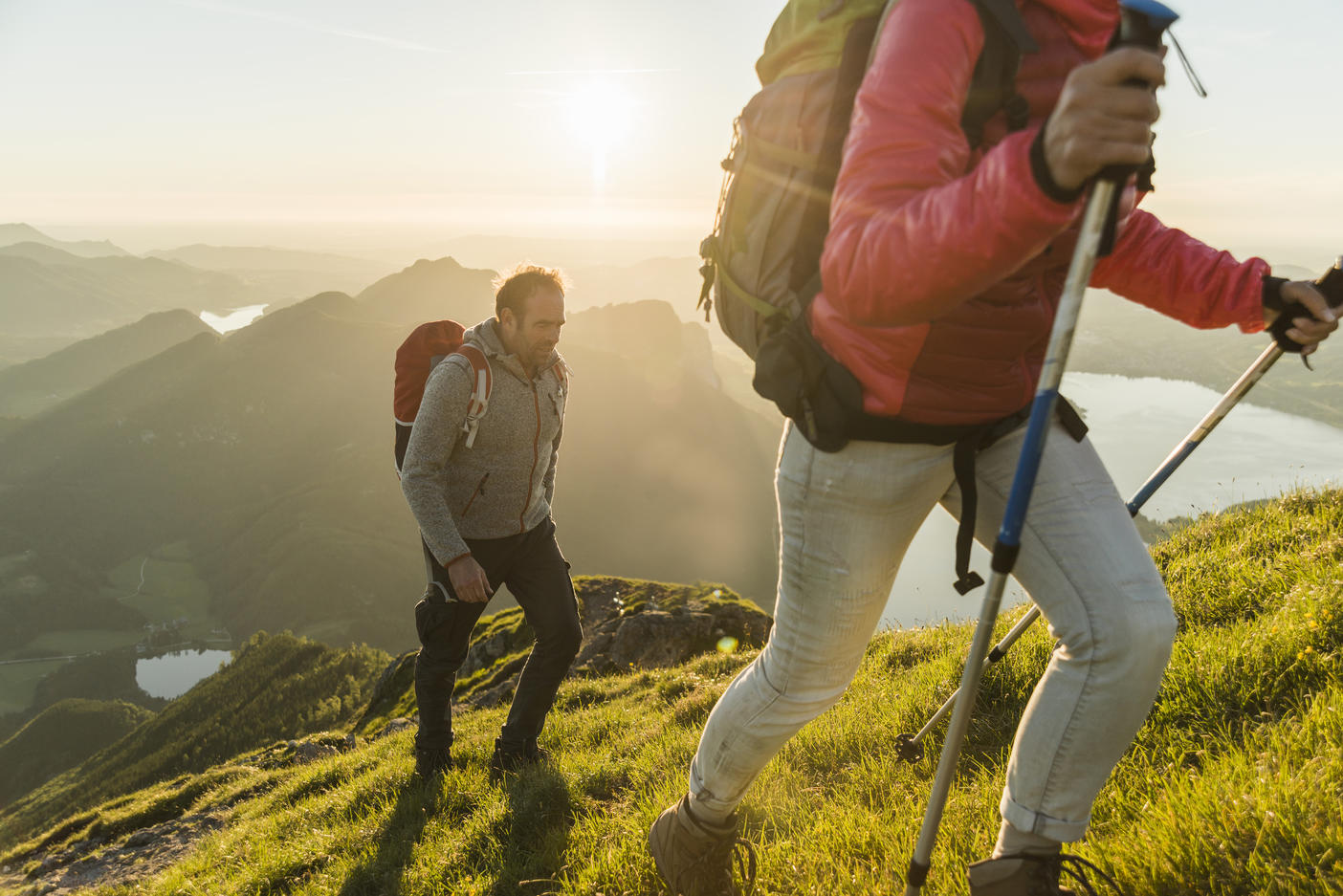 Couple hiking in the mountains
Royalty free image