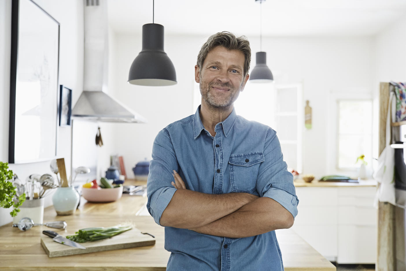 Mature man at home, looking confident
Royalty free image