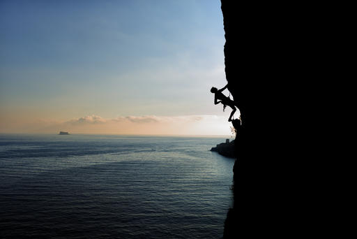 Malta, Arlapsi, rock climber in the evening
Royalty free image