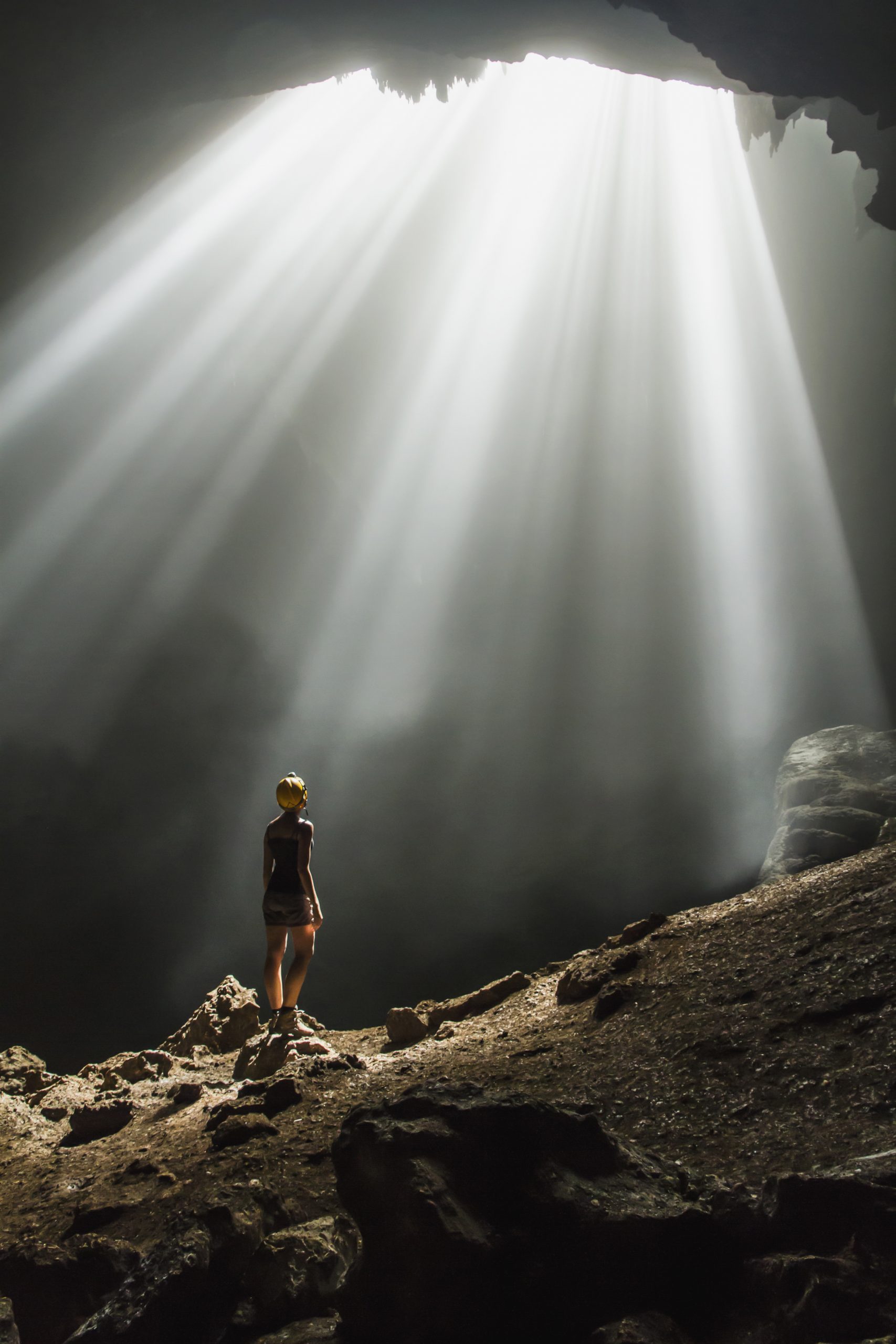 Indonesia, Young woman looking at sunbeam
Royalty free image