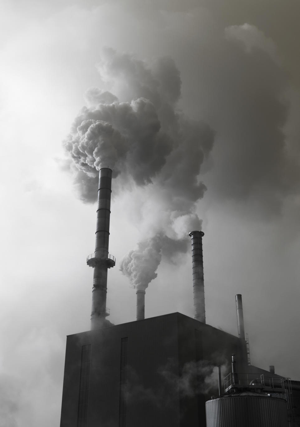 Austria, Vocklabruck, Lenzing, Smoke emitting out of factory
Royalty free image
