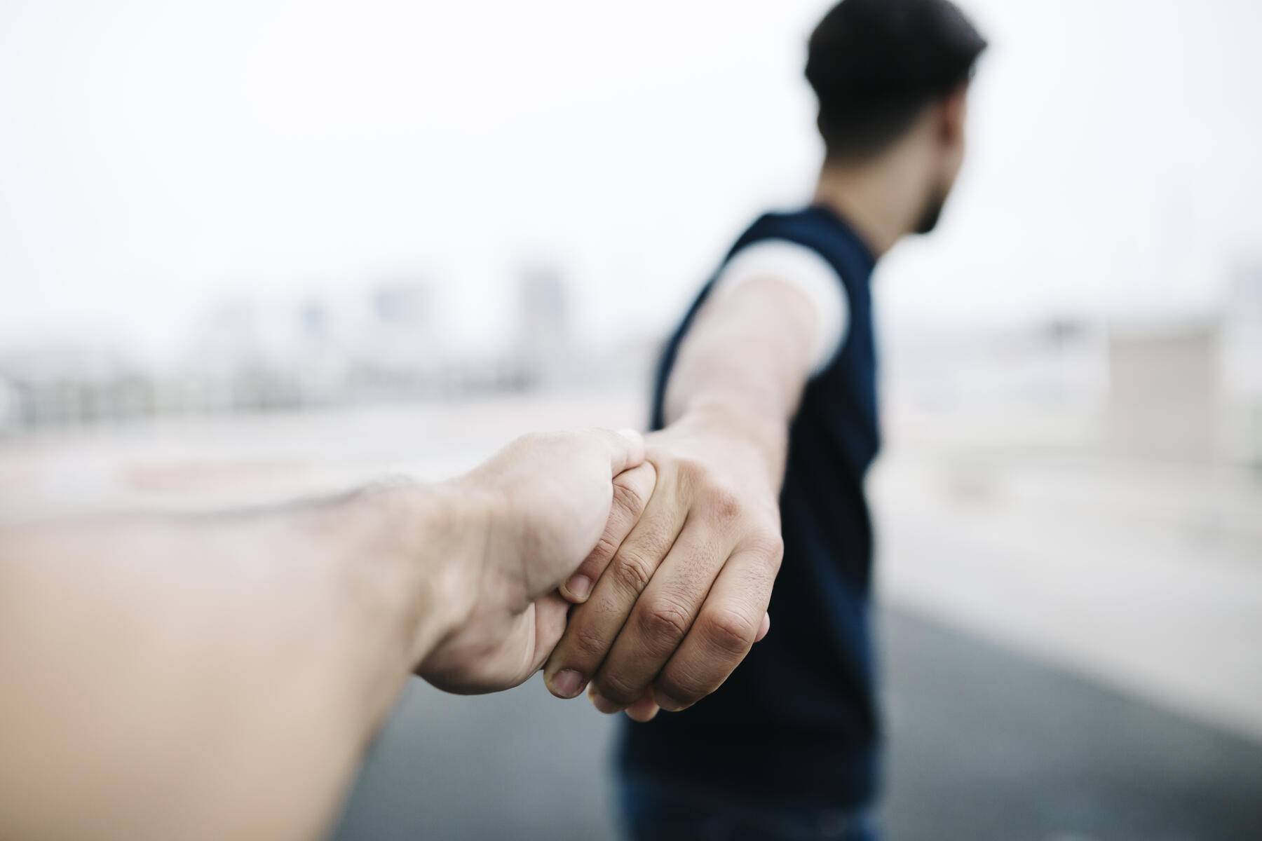 Holding hands, close-up Royalty free image Holding hands, close-up
Royalty free image
