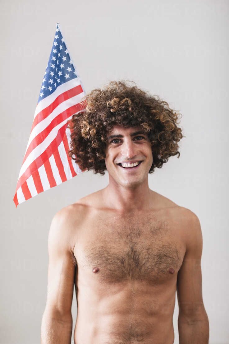 American Naked Man