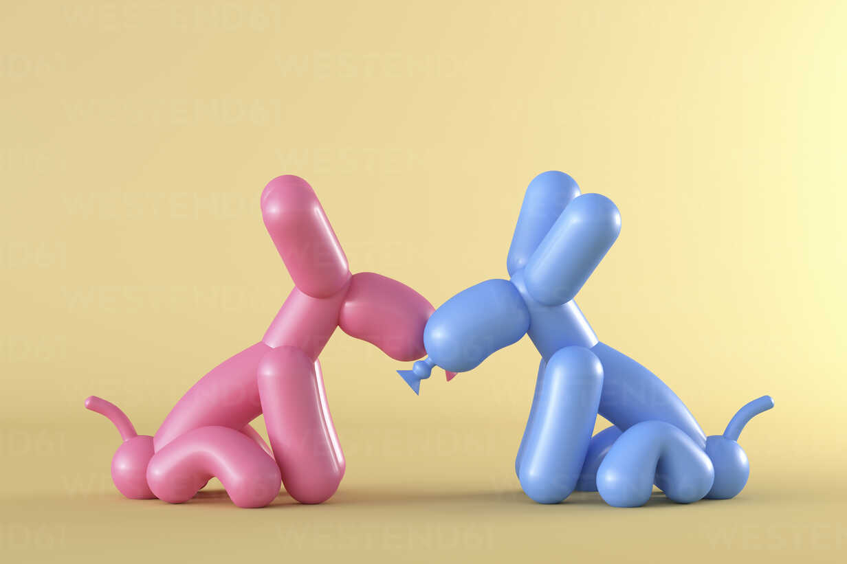 3d-rendering-two-balloon-dogs-kissing-in-front-of-yellow-background-AHUF00529.jpg